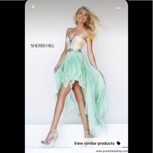 Sherri hill size 2 high low dress